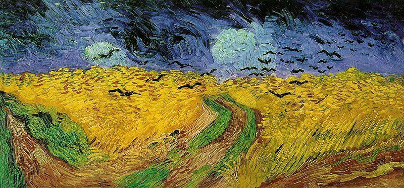 Vincent Van Gogh Wheat Field with Crows china oil painting image